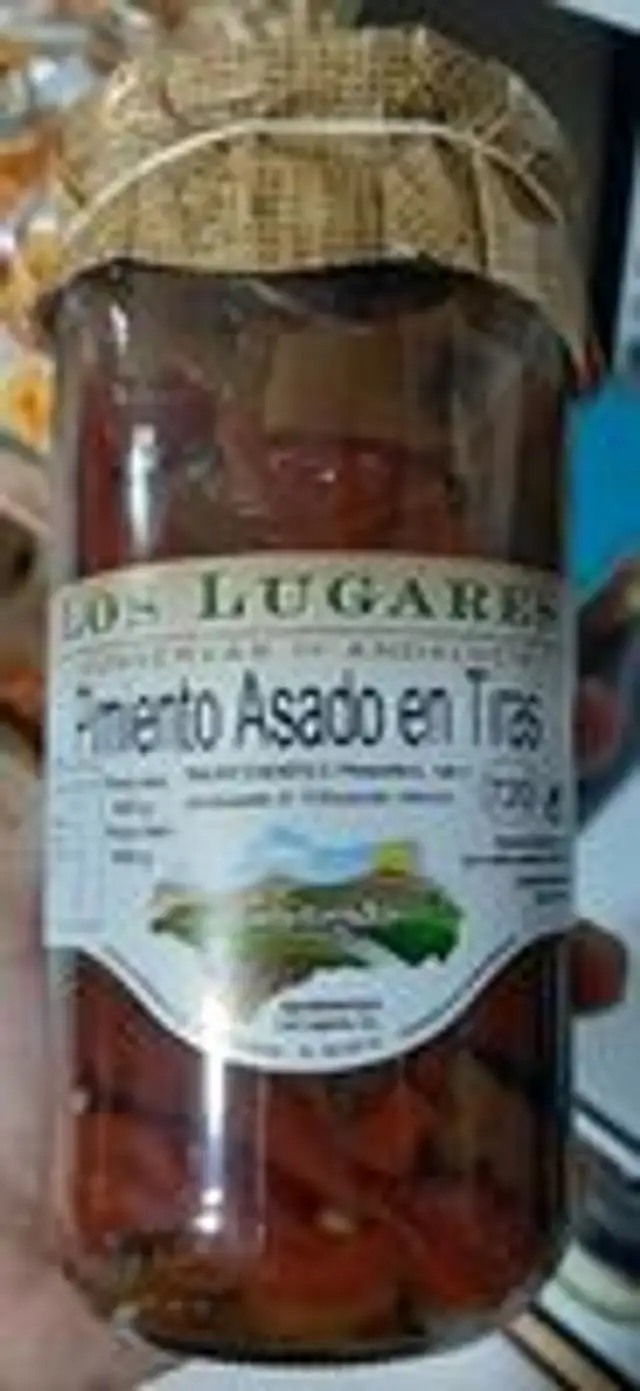 Pimiento asado en tiras
