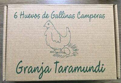 6 Huevos de Gallinas Camperas