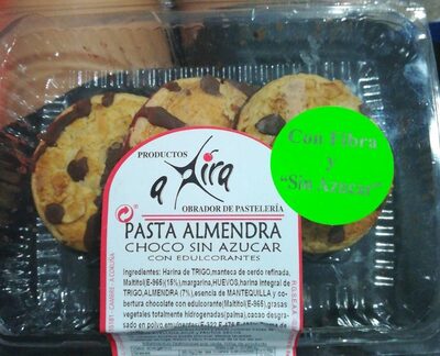 Pasta almendra choco