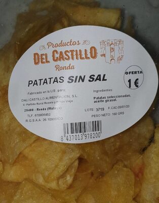 Patatas fritas sal
