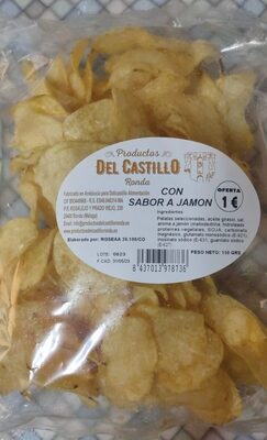 Patatas con sabor a jamón