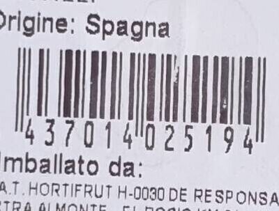 Myrtilles front packaging