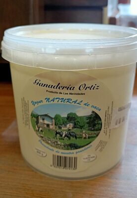 Yogur natural de vaca