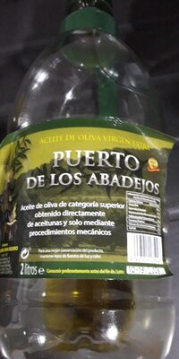 Aceite de oliva virgen extra