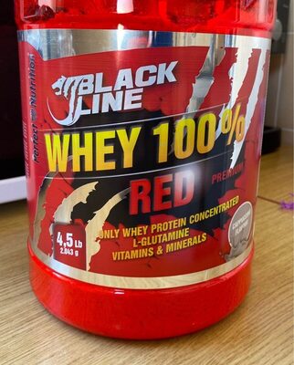 Black line - Red premium cappuccino flavour