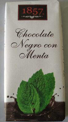 Chocolate negro con menta