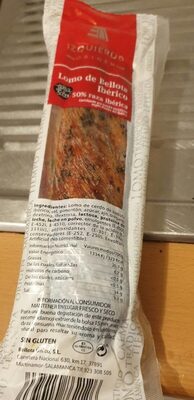 Lomo de bellota ibérico