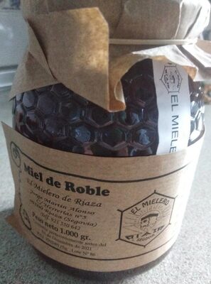 Miel de roble front packaging