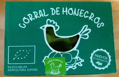 Huevos ecológicos front packaging