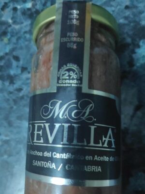 Antxoas del Cantábrico front packaging