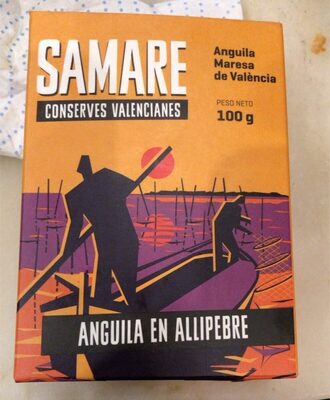 Anguila en allipebre