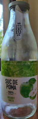 Zumo de manzana granny smith front packaging
