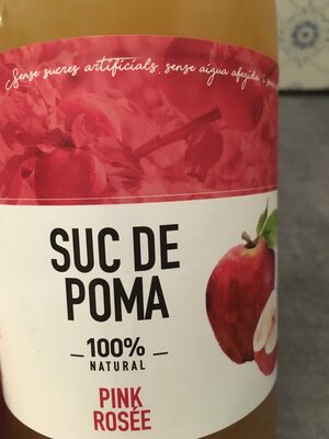 Suc de poma pink rosée
