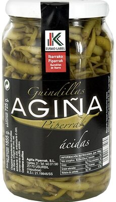 Guindillas de Ibarra front packaging