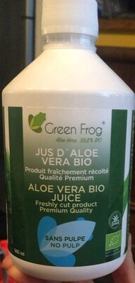 Jus d’aloe vera bio