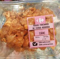 Magro marinado de cerdo adobado