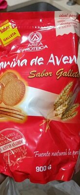 Harina de avena sabor galleta