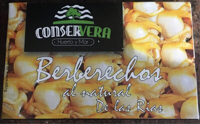 Berberechos al narural