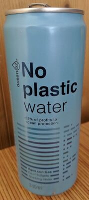 Ocean 52, no plastic water