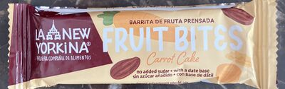 Fruit Bites Carrot Cake front packaging