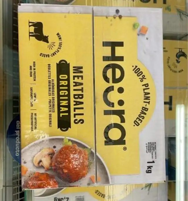 Meatballs Heura front packaging