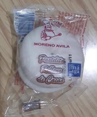 Pastelito relleno de cacao