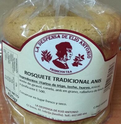 Rosquete tradicional anís
