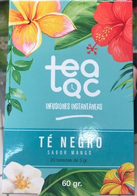 Té negro sabor mango