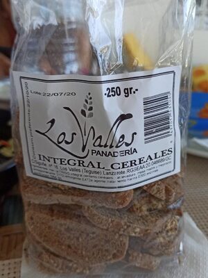 Pan integral Los Valles front packaging