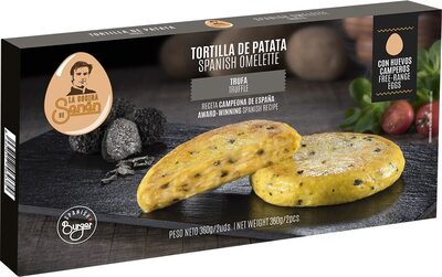 Tortilla de patata con trufa