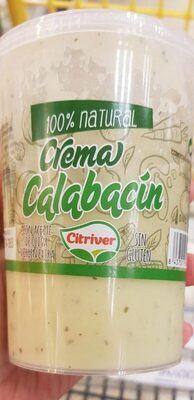 Crema de calabacin