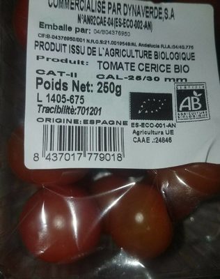 Tomate cerise bio