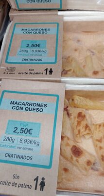 MACARRONES CON QUESO GRATINADOS