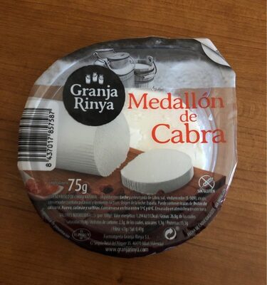 Medallon de Cabra front packaging