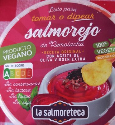 Salmorejo de remolacha