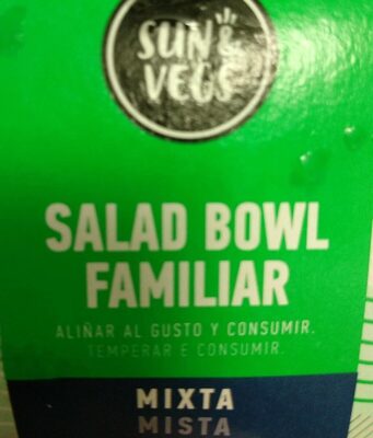 Salad bowl familiar