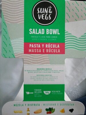 Salad Bowl Pasta y Rúcula