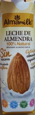 Leche de almendras 100% natural