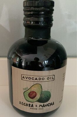 Avocado oil front packaging
