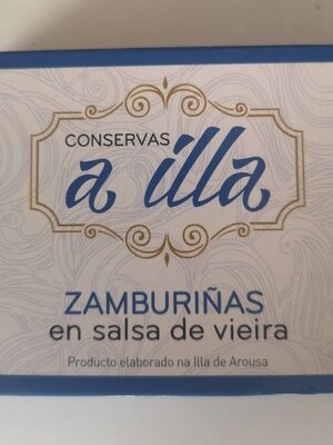 Zamburiñas en salsa de vieira