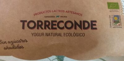 Yogur natural ecológico