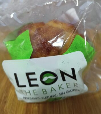 Muffin manzana y canela sin gluten sin lactosa front packaging