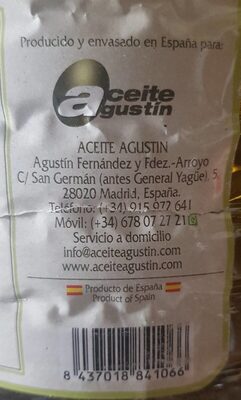 Aceite de oliva virgen extra