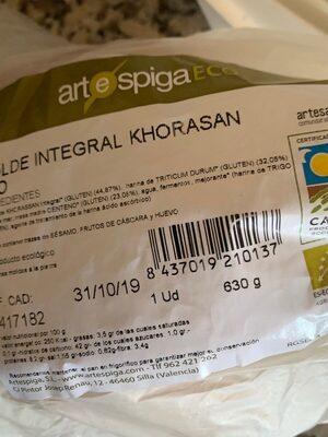 Molde integral khorasan eco front packaging
