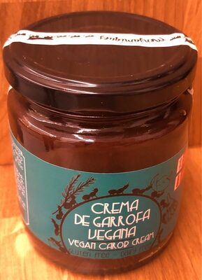 Crema de garrofa vegana