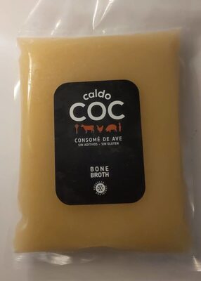 Consomé de Ave - Bone Broth front packaging