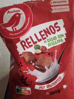 Rellenos de cacao avellana