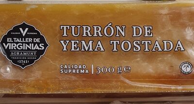 Turron de yema tostada
