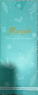 Turron de chocolate crujiente