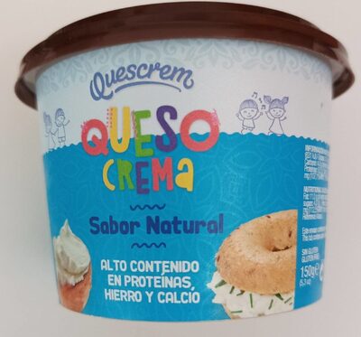 Queso crema front packaging